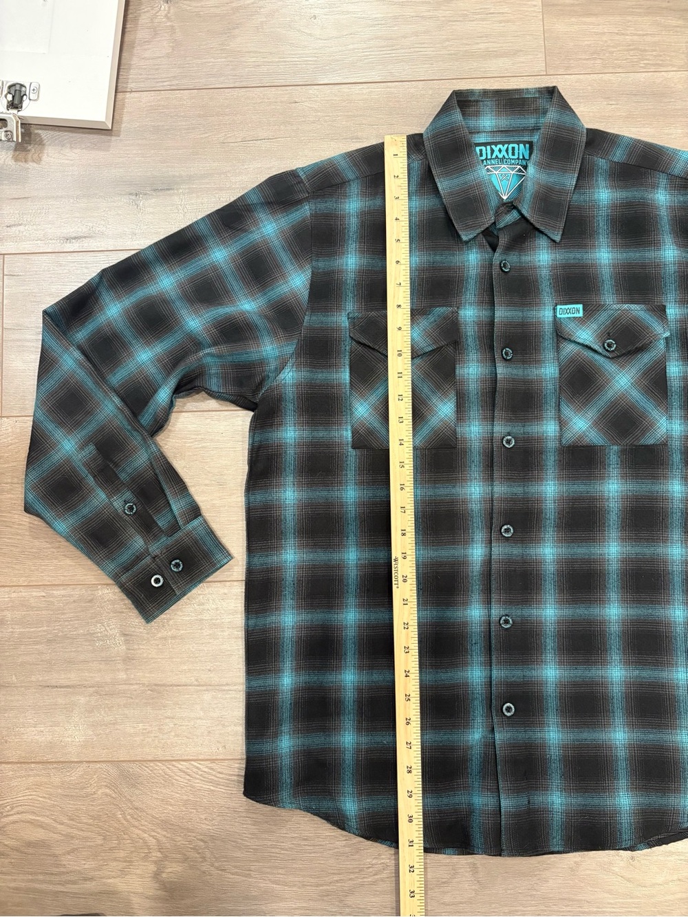Dixxon Flannel Co Shirt Mens L The Diamond Form Function Flannel - Picture 4 of 8